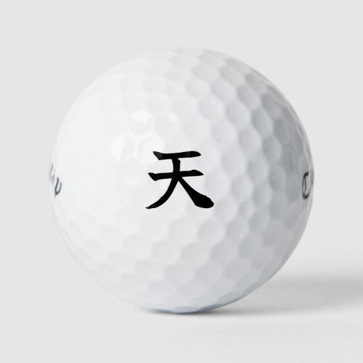 Balles De Golf Japanese KANJI "TEN" Golf ball (Devant)