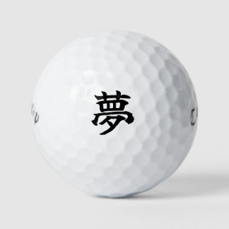 Balles De Golf Japanese KANJI "YUME" Golf ball