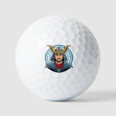 Balles De Golf Japanese samurai (Recto)