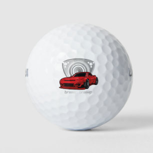 Balles De Golf Japon Rotary Mazda RX7 BRAAP