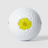 Balles De Golf Jaune (Devant)