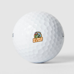 Balles De Golf Je ne peux pas travailler aujourd'hui, mon bras es