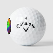 Balles De Golf Je Passe Mon Propre Chemin (Logo)