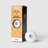 Balles De Golf Je suis BrainSTRONG (Emballage)