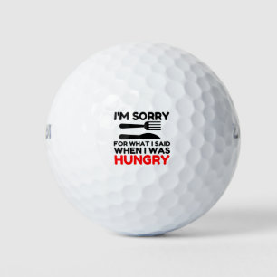 Balles De Golf Je suis désolé pour What I Said