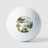 Balles De Golf Je t'aime, papa (Recto)