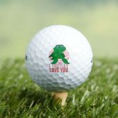 Balles De Golf Je t'aime Turtley (T-shirt Insitu)