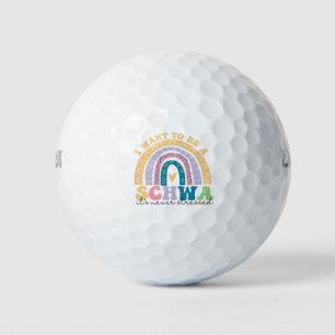 Balles De Golf Je veux être un schwa La science n'est jamais stre