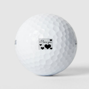 BALLES DE GOLF ***JE VOUS AIME*** GOLF BALL