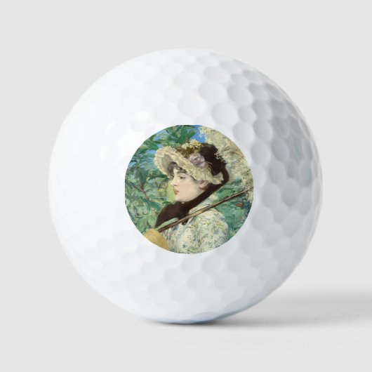 Balles De Golf Jeanne (printemps) Edouard Manet (Recto)