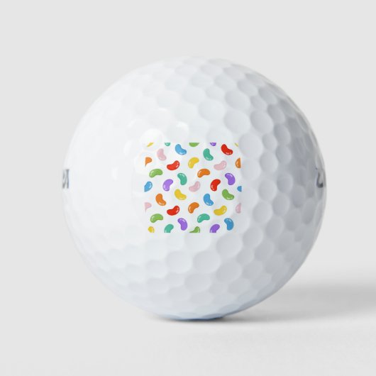 Balles De Golf Jelly Bean Pattern (Devant)