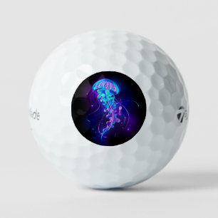 Balles De Golf Jellyfish éclatante couleur