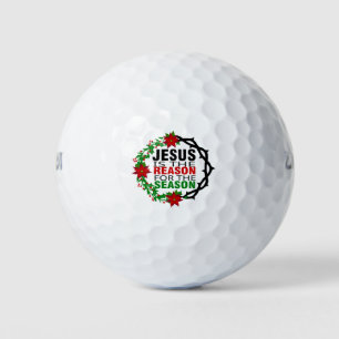 Balles De Golf Jésus est la raison de la saison