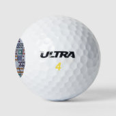 Balles De Golf Jeu de Dominos (Logo)