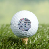 Balles De Golf Jeu de Dominos (T-shirt Insitu)