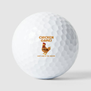 Balles De Golf Jeu du poulet Ne regardez pas le poulet