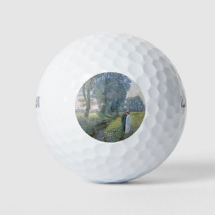 Balles De Golf Jeune couple fiancé (Mariage et Noces) (Fiançaille