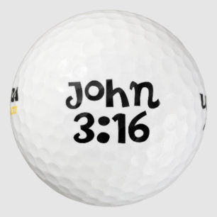 Balles De Golf John 3:16