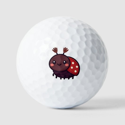 Balles De Golf Joie Mai Beetle - Charme de la forêt de Kawaii (Recto)