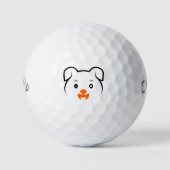 Balles De Golf Joli chiot (Devant)
