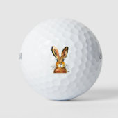 Balles De Golf Joli lapin brun lièvre Forêt Enfants (Devant)