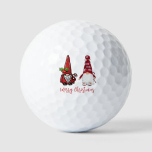 Balles De Golf Joli Noël Classique Personnalisé