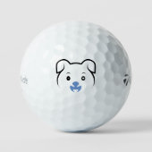Balles De Golf Joli rose (Recto)