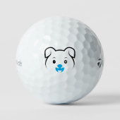 Balles De Golf Joli rose (Recto)