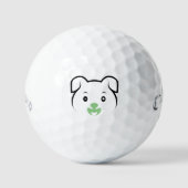 Balles De Golf Joli rose (Recto)