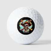 Balles De Golf Jolly roger moderne (Recto)