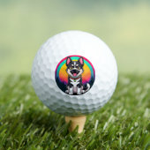 Balles De Golf Jouer chien de dessin (T-shirt Insitu)