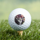 Balles De Golf Jour de la coupe du crâne mort (2) (T-shirt Insitu)
