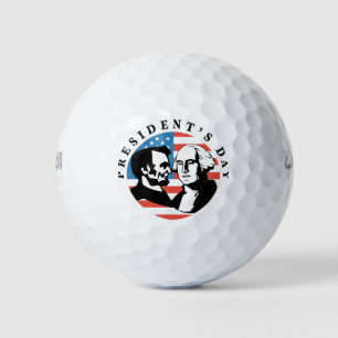 Balles De Golf Jour du Président