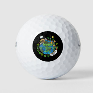 Balles De Golf Journée mondiale de l'environnement