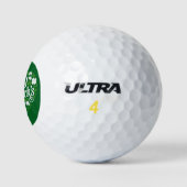 Balles De Golf Joyeuse Saint-Patrick (Logo)