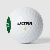 Balles De Golf Joyeuse Saint-Patrick Chance Trèfle&Shenanigans (Logo)