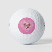 Balles De Golf Joyeuse Saint-Valentin (Devant)