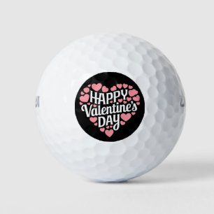 Balles De Golf Joyeuse Saint-Valentin drôle Cœur Amour Valentin 