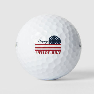 Balles De Golf Joyeux 4 juillet