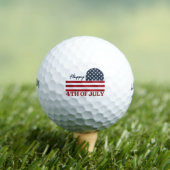 Balles De Golf Joyeux 4 juillet (T-shirt Insitu)