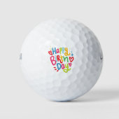 Balles De Golf Joyeux anniversaire (Devant)
