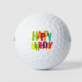 Balles De Golf Joyeux anniversaire (Devant)