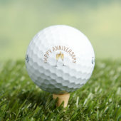 Balles De Golf Joyeux anniversaire Champagne Toast Callaway (T-shirt Insitu)