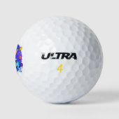 Balles De Golf Joyeux anniversaire garçon 5e anniversaire Dinosau (Logo)