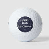 Balles De Golf Joyeux Bar Mitzvah ! (Devant)