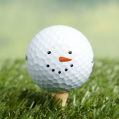 Balles De Golf Joyeux bonhomme de neige (T-shirt Insitu)
