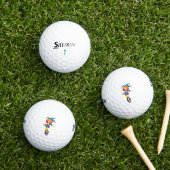 Balles De Golf Joyeux Clown