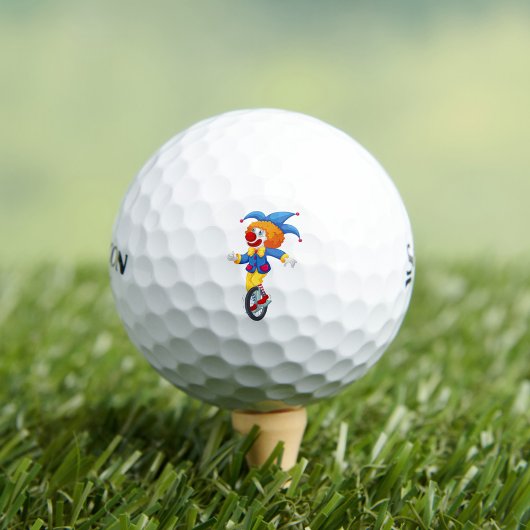 Balles De Golf Joyeux Clown