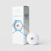 Balles De Golf Joyeux Jouer Rouge (Conditionnement)