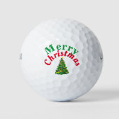 Balles De Golf Joyeux Noël (Devant)